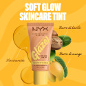 Immagine 6 - NYX Professional Makeup Buttermelt Glaze Fondotinta Illuminante SPF 30 Coprenza Modulabile 02 Vanilla Bean Butta - Flacone 30ml