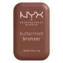 Immagine 1 - NYX Professional Makeup Buttermelt Bronzer in Polvere con Burro di Mango Mandorle e Karité 06 Do Butta - Cofanetto da 5g