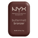 Immagine 1 - NYX Professional Makeup Buttermelt Bronzer in Polvere con Burro di Mango Mandorle e Karité 08 Butta Than U - Cofanetto da 5g