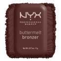 Immagine 2 - NYX Professional Makeup Buttermelt Bronzer in Polvere con Burro di Mango Mandorle e Karité 08 Butta Than U - Cofanetto da 5g