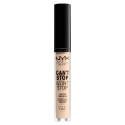 Immagine 1 - NYX Professional Makeup Can't Stop Won't Stop Correttore Liquido Viso Illuminante Opacizzante 4 Light Ivory - Flacone da 3,5ml
