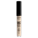 Immagine 1 - NYX Professional Makeup Can't Stop Won't Stop Correttore Liquido Viso Illuminante Opacizzante 1.5 Fair - Flacone da 3,5ml