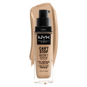 Immagine 2 - NYX Professional Makeup Can't Stop Won't Stop Fondotinta Opacizzante Waterproof Alta Coprenza 10 Buff - Flacone da 30ml