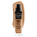Immagine 2 - NYX Professional Makeup Can't Stop Won't Stop Fondotinta Opacizzante Waterproof Alta Coprenza 12.5 Camel - Flacone 30ml