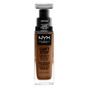 Immagine 1 - NYX Professional Makeup Can't Stop Won't Stop Fondotinta Opacizzante Waterproof Alta Coprenza 17 Cappuccino - Flacone 30ml