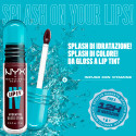 Immagine 7 - NYX Professional Makeup Lip I.V. Gloss Stain Tinta Labbra 2in1 Idratante a Effetto Bagnato 14 Mauve N' Moist - Flacone da 5ml