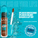 Immagine 7 - NYX Professional Makeup Lip I.V. Gloss Stain Tinta Labbra 2in1 Idratante a Effetto Bagnato 04 Cocoa Quench! - Flacone da 5ml