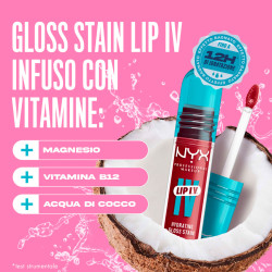 NYX Professional Makeup Lip I.V. Gloss Stain Idratante 10