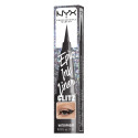 Immagine 1 - NYX Professional Makeup Epic Ink Liner Glitz Eyeliner in Penna Waterproof con Punta Flessibile 06 Graphite Glitz