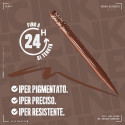 Immagine 5 - NYX Professional Makeup Epic Ink Liner Eyeliner in Penna Waterproof con Punta Flessibile Lunga Tenuta Graham Cracker