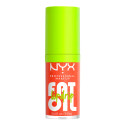 Immagine 1 - NYX Professional Makeup Fat Oil Lip Drip Gloss Labbra Colorato Idratante Effetto Lucido 06 Follow Back - Flacone da 4,8ml