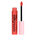 Immagine 1 - NYX Professional Makeup Lip Lingerie XXL Rossetto Liquido Matte No Transfer Formula Vegana 07 Warm Up - Flacone da 4ml