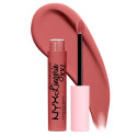 Immagine 2 - NYX Professional Makeup Lip Lingerie XXL Rossetto Liquido Matte No Transfer Formula Vegana 05 Strip'd Down - Flacone da 4ml