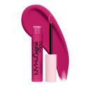 Immagine 2 - NYX Professional Makeup Lip Lingerie XXL Rossetto Liquido Matte No Transfer Formula Vegana 19 Pink Hit - Flacone da 4ml