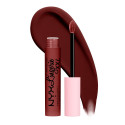 Immagine 2 - NYX Professional Makeup Lip Lingerie XXL Rossetto Liquido Matte No Transfer Formula Vegana 09 Deep Mesh - Flacone da 4ml