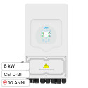 Immagine 1 - V-Tac Deye Inverter Monofase Ibrido On-Grid / Off-Grid 8kW IP65 Garanzia 10 Anni CEI 0-21 Display LCD - SKU 12310