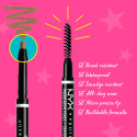 Immagine 4 - NYX Professional Makeup Micro Brow Pencil Matita Sopracciglia con Punta Sottile Tratto Preciso Effetto Naturale - 01 Taupe