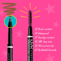 Immagine 3 - NYX Professional Makeup Micro Brow Pencil Matita Sopracciglia Punta Sottile Tratto Preciso Naturale - 05.5 Cool Ash Brown