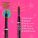 Immagine 4 - NYX Professional Makeup Micro Brow Pencil Matita Sopracciglia con Punta Sottile Tratto Preciso Effetto Naturale - 03 Auburn