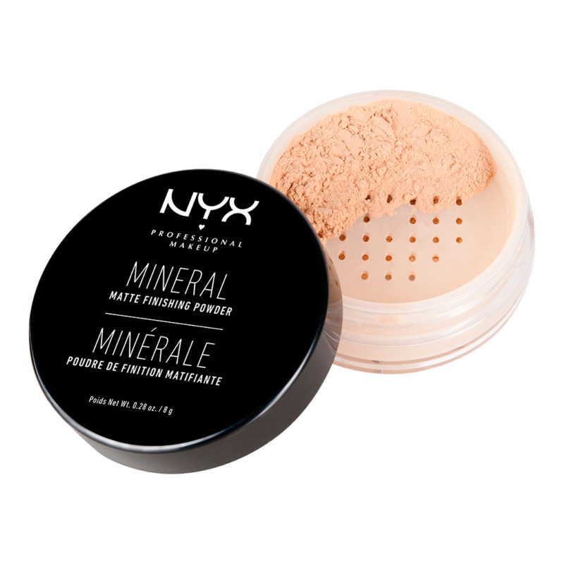 NYX Professional Makeup Mineral Finishing Powder Cipria 01 Light/Medium NYX Professional Makeup Mineral Finishing Powder Cipria 01 Light/Medium