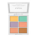 Immagine 2 - NYX Professional Makeup Palette Colour Correcting 6 Tonalità Correttori per Occhiaie Macchie Imperfezioni Copertura Modulabile