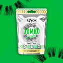 Immagine 3 - NYX Professional Makeup Jumbo Lash! Ciglia Finte Vegane Riutilizzabili a Lunga Tenuta 12h 01 Extension Clusters - 1 Paio