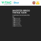 Immagine 3 - V-Tac Deye Inverter Trifase Ibrido On-Grid / Off-Grid 10kW IP65 10 Anni Display LCD Certificato CEI 0-21 Colore Nero - SKU 12307