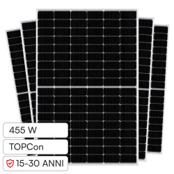 Pannelli Fotovoltaici 440W STC 488W BNPI TOPCon IP68 V-Tac Austa Osda