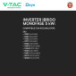 Immagine 3 - V-Tac Deye Inverter Monofase Ibrido On-Grid / Off-Grid 5kW IP65 Garanzia 10 Anni CEI 0-21 Display LCD Colore Nero - SKU 12309