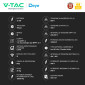 Immagine 4 - V-Tac Deye Inverter Trifase Ibrido On-Grid / Off-Grid 12kW IP65 Garanzia 10 Anni CEI 0-21 Display LCD Colore Nero - SKU 12308