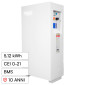 Immagine 1 - V-Tac Batteria BMS LiFePO4 51,2V 100Ah 5,12kWh Garanzia 10 Anni CEI 0-21 per Inverter Impianto Fotovoltaico - SKU 12278
