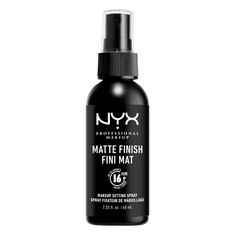 NYX Professional Makeup Matte Finish Fini Mat Spray Fissante Trucco 60ml NYX Professional Makeup Matte Finish Fini Mat Spray Fissante Trucco 60ml