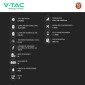Immagine 3 - V-Tac Batteria BMS LiFePO4 51,2V 314Ah 16,07kWh Garanzia 10 Anni CEI 0-21 Inverter Impianto Fotovoltaico Colore Nero - SKU 12335