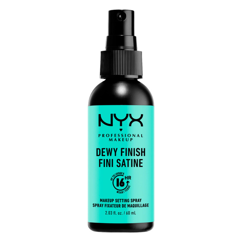 NYX Professional Makeup Dewy Finish Fini Satine Spray Fissante 60ml NYX Professional Makeup Dewy Finish Fini Satine Spray Fissante 60ml