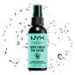Immagine 2 - NYX Professional Makeup Dewy Finish Fini Satine Spray Fissante Trucco Tenuta 16H Effetto Luminoso - Flacone da 60ml