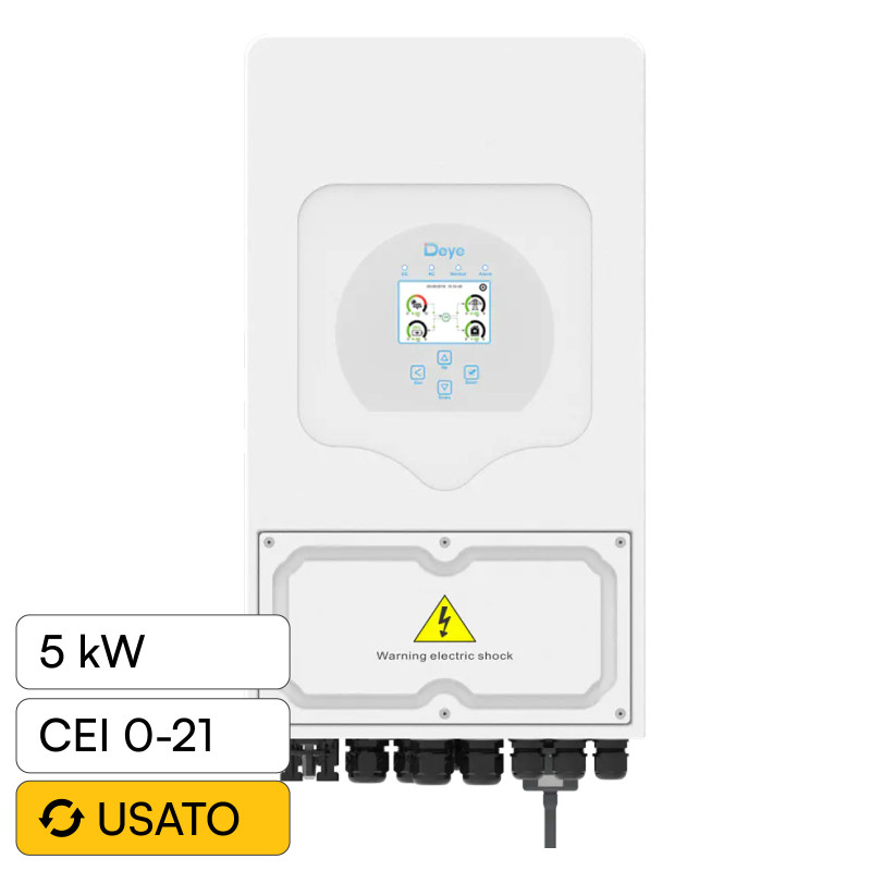 Inverter Ibrido per Impianto Fotovoltaico V-Tac 5kW IP65 Inverter Ibrido per Impianto Fotovoltaico V-Tac 5kW IP65