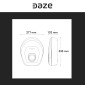 Immagine 12 - Daze Dazebox Home C Wall Box 7,4kW Monofase IP55 IK08 Bluetooth Ethernet Wi-Fi con Cavo Tipo 2 - mod. DB07FRM5