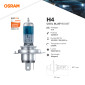 Immagine 2 - Osram Cool Blue Boost H4 12V 100/90W per Fari Auto Luce Bianca Fredda - 2 Lampadine