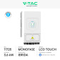 Immagine 8 - V-Tac Deye Inverter Fotovoltaico Monofase Ibrido On-Grid / Off-Grid 3,6kW Display LCD Touch CEI 0-21 - SKU 11725