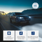Immagine 4 - Osram Cool Blue Boost H7 12V 80W per Fari Auto Luce Bianca Fredda - 2 Lampadine