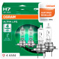Immagine 1 - Osram Ultra Life H7 12V 55W per Fari Auto a Lunga Durata - 2 Lampadine