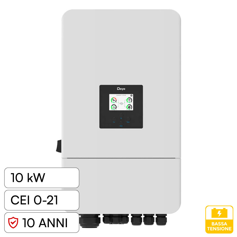 V-Tac Deye Inverter Trifase On-Grid / Off-Grid 10kW IP65 V-Tac Deye Inverter Trifase On-Grid / Off-Grid 10kW IP65