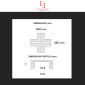 Immagine 5 - SD Soluzioni & Design Profilo a X in Alluminio Integrato nel Cartongesso per Strisce LED a Scomparsa - mod. SD290.X