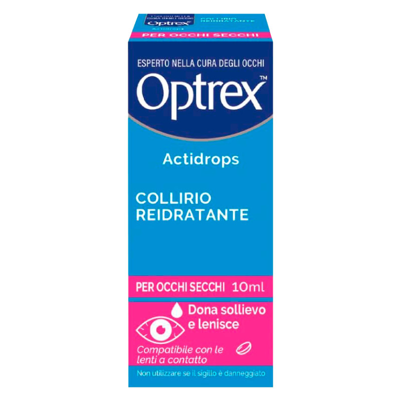 Optrex Actidrops Collirio Reidratante per Occhi Secchi Optrex Actidrops Collirio Reidratante per Occhi Secchi