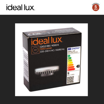 Lampadina LED GX53 9W Disc SMD Ideal Lux