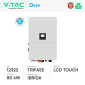 Immagine 2 - V-Tac Deye Inverter Trifase Ibrido On-Grid / Off-Grid 80kW IP65 Garanzia 10 Anni Display LCD - SKU 12322