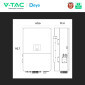 Immagine 6 - V-Tac Deye Inverter Trifase Ibrido On-Grid / Off-Grid 80kW IP65 Garanzia 10 Anni Display LCD - SKU 12322