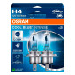 Immagine 5 - Osram Cool Blue Intense H4 12V 60/55W per Fari Auto Luce Bianca Fredda - 2 Lampadine