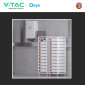 Immagine 6 - V-Tac Kit 21 Batterie BMS Stack LiFePO4 161,28kWh Alta Tensione per Impianto Fotovoltaico Armadio Rack con Base - SKU 12657