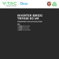 Immagine 4 - V-Tac Deye Inverter Trifase Ibrido On-Grid / Off-Grid 80kW IP65 Garanzia 10 Anni Display LCD - SKU 12322